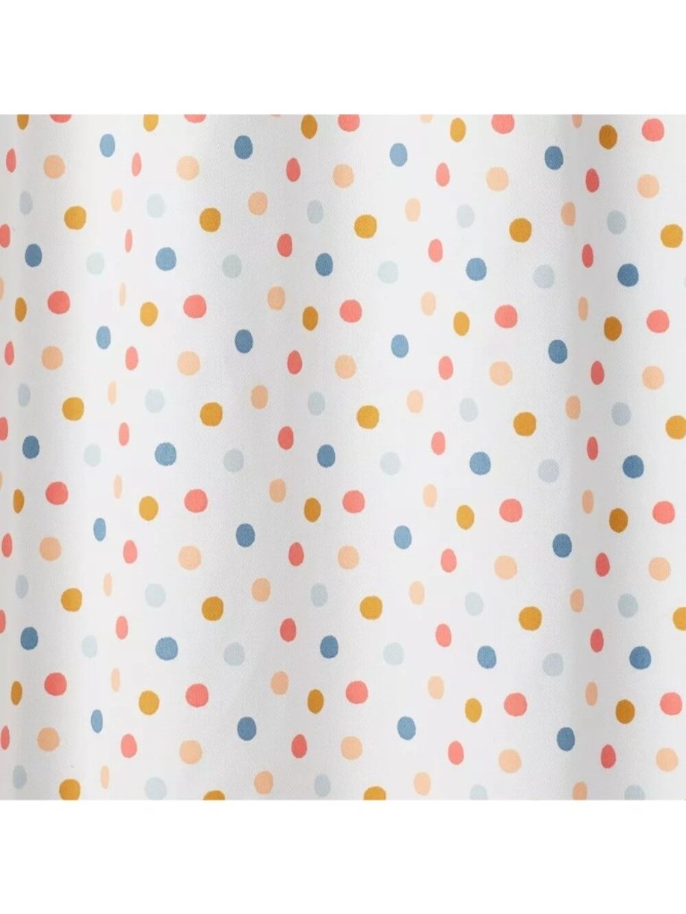 Pillowfort White & Colorful Dots Blackout Single Curtain Panel 42" x 84" NWOT - Picture 5 of 8